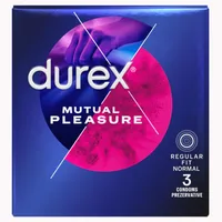 Prezervative Durex Mutual Pleasure, Reckitt Benckiser | 3 buc