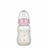 Biberon PP fara BPA, decor buline, tetina S, 45010, Baby Nova | 130 ml