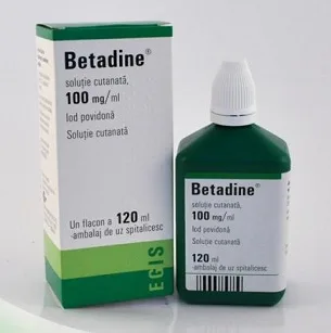 BETADINE SOLUTIE CUTANATA X 1