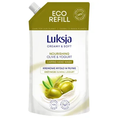 Rezerva sapun lichid CREAMY & SOFT Nourishing, Luksja | 400 ml