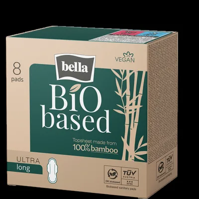 Absorbante igienice Bio based Long, Bella | 22 bucati