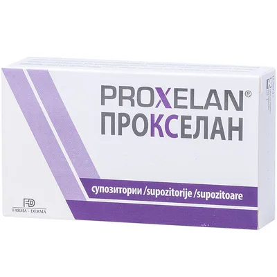 Proxelan Supozitoare 10 bucati, Naturpharma