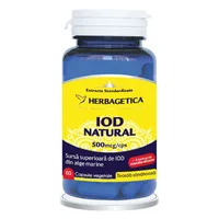 Iod Natural, Herbagetica | 60 capsule