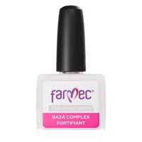 Baza Complex Fortifiant cu Hexanal, Uleiuri vegetale și MgCuZn, Farmec Tratament Forte | 11 ml