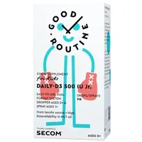 Vitamina D3 Daily-D3 500 IU Junior, Good Routine, Secom | 15 ml
