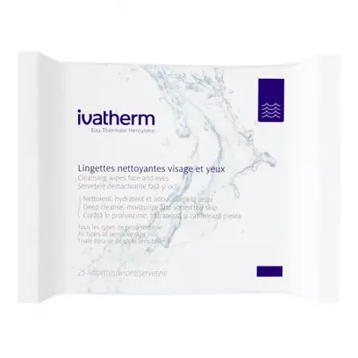 IVATHERM SERVETELE DEMACHIANTE FATA SI OCHI 25BUC