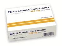 ACID ACETILSALICILIC - RICHTER 500 MG X 30