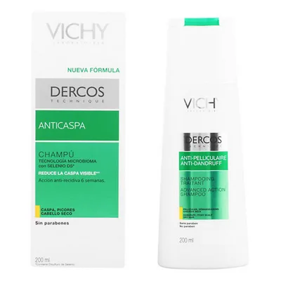 Șampon Anti-mătreață Dercos Vichy Păr uscat (200 ml)