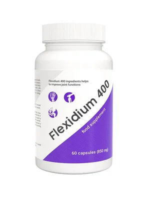 Flexidium 400 - capsule antiinflamatorii pentru articulatii - 60 cps FLE60L