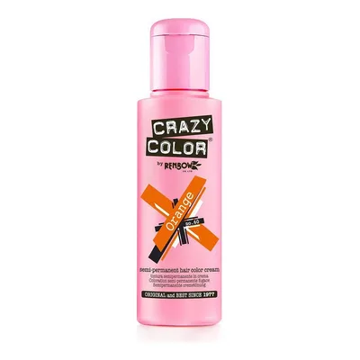 Vopsea Semipermanentă Orange Crazy Color Nº 60 (100 ml)