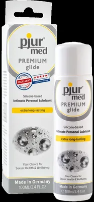 Lubrifiant, pjur, med PREMIUM, 100 ml, silicon