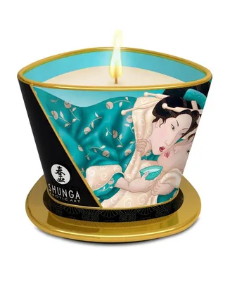 Lumânare masaj, Shunga, Island Blossoms, ulei natural