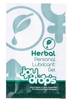 Gel lubrifiant intim, JoyDrops, Herbal, 5 ml