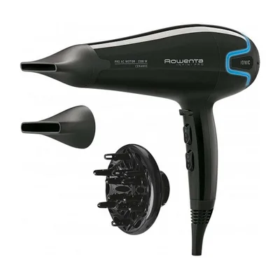 Uscător de păr, Rowenta, CV8730E0, negru, 2200W