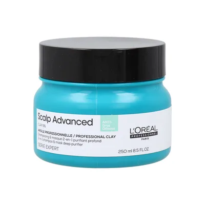 Masca de păr, L'Oreal Professionnel, Scalp Advanced, 2-in-1, 250 ml