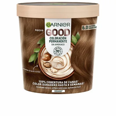 Vopsea permanentă păr, Garnier, Mocaccino Maro, 6.0