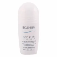 Deodorant roll-on, Biotherm, Pure Invisible, alb, 75 ml