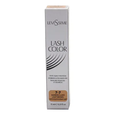 Vopsea pentru sprâncene Levissime 7-7 Maro Deschis (15 ml)