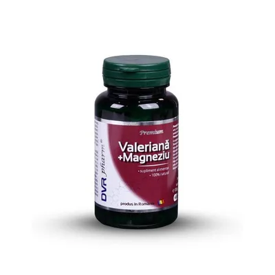 VALERIANA+MAGNEZIU 60CPS