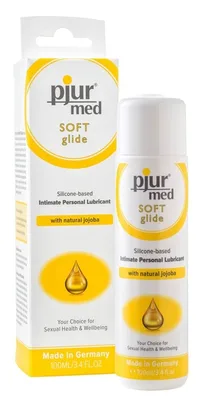 Lubrifiant siliconic, pjur, MED Soft glide, 100 ml, transparent