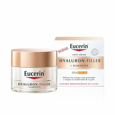 Cremă antirid de zi, Eucerin, Hyaluron Filler + Elasticity, SPF 30