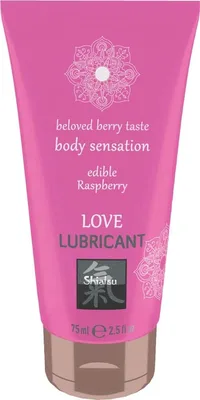 Lubrifiant intim, Shiatsu, Raspberry, 75 ml