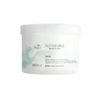 Masca de păr, Wella, Nutricurls, pentru păr ondulat și creț, 500 ml