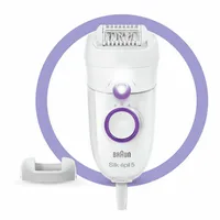 Epilator, Braun, Silk-épil 5, alb mov, setări viteză