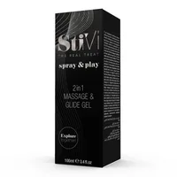 Gel masaj și lubrifiant 2în1, StiVi, 100ml, incolor