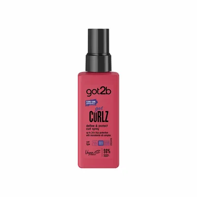 Spray definire bucle, Got2b, Got Curlz, 150 ml, vegan