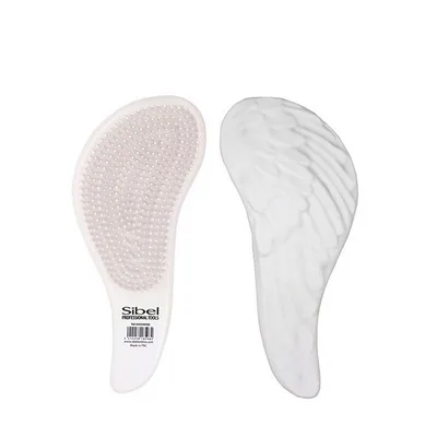 Perie pentru păr, Sibel, White Angel Mini, alb