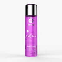 Ulei de masaj, Swede, Fruity Love Massage, aroma zmeură rubarbă, 120 ml