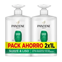 Șampon, Pantene, Pro-V, flacon 2 x 1 L, fără parfum