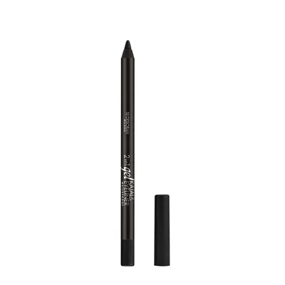 Creion Ochi, Deborah, Gel Kajal & Eyeliner, negru, 2-in-1