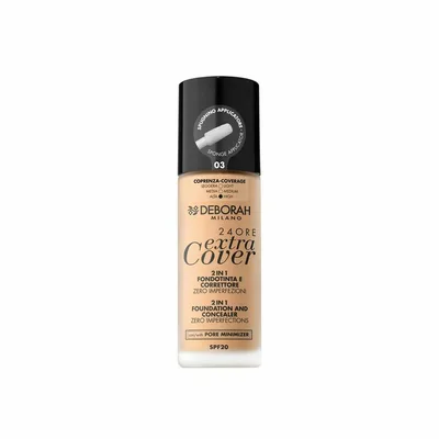Fond de ten, Deborah, Maq 24H Extra Cover 003, crem