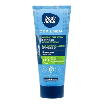 Cremă depilatoare corp, B.Natur, Depilmen, 200 ml, aloe vera