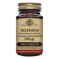 Seleniu Solgar   100 Unități