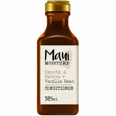 Balsam anti-frizz, Maui Moisture, Vanilla, 385 ml, vegan, fără sulfați