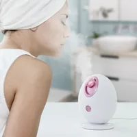 Saună facială electrică, VISION TRADING, Moispa, alb/roz, ABS
