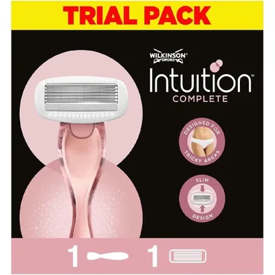 Aparat de ras femei, Wilkinson Sword, Intuition Complete, roz