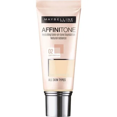 Fond de ten, Maybelline New York, Affinitone, 30 ml, Porțelan deschis