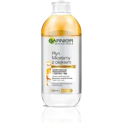 Demachiant facial, Garnier, Skin Naturals, apă micelară cu ulei, 400 ml