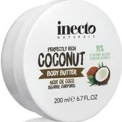 Unt de corp, Inecto Naturals, cocos, 200 ml