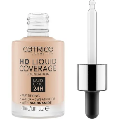 Fond de ten, Catrice, HD Liquid Coverage, nude, 30 ml