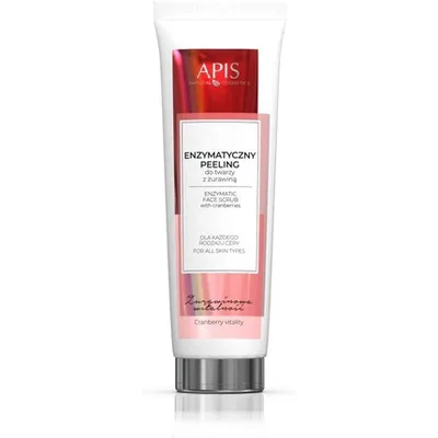 Exfoliant facial, APIS, Cranberry Vitality, 100 ml