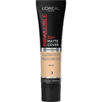 Fond de ten, L'Oréal Paris, Infaillible Matte Cover, bej