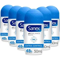 Deodorant roll-on, Sanex, 50ml, alb
