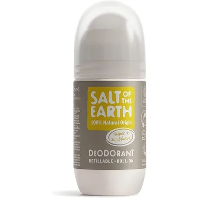 Deodorant roll-on, Salt of the Earth, amber, santal