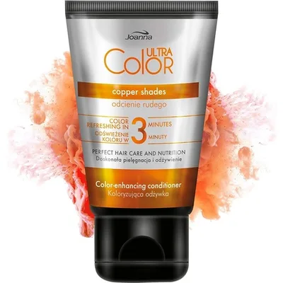 Balsam păr, Joanna, Ultra Color, 100 ml, roșcat
