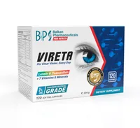 Balkan Pharmaceuticals Vireta BP – capsule cu minerale si vitamin pentru ochi - 120 cps